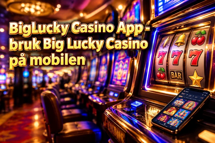 BigLucky Casino App - bruk Big Lucky Casino på mobilen