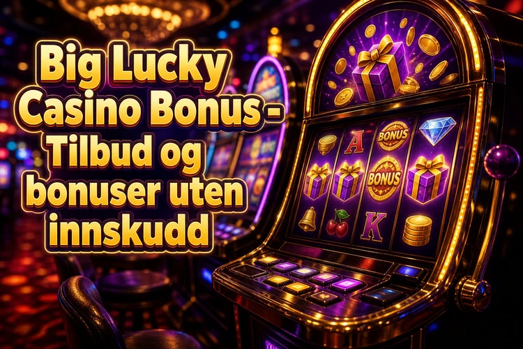 Big Lucky Casino Bonus - Tilbud og bonuser uten innskudd
