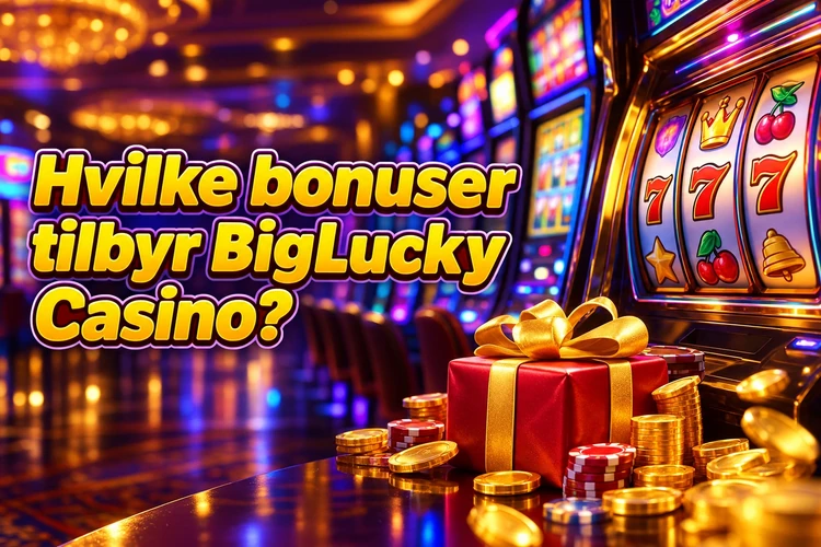 Hvilke bonuser tilbyr BigLucky Casino?